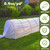 JUNKOGO Plant Freeze Protection Cover, 7x100 FT Floating Row Cover