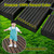 KUAGINZUHE Wooden Garden Pathway Outdoor Roll Up Walkway Cedar Wood