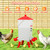 3.6 Gal Chicken Waterer with 4 Automatic Water Cups - 3 Height Adjustable