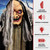 Haunted Hill Farm Life-Size Scary Poseable Talking Witch, Halloween Animatronic with Touch Activated Lights and Sound, Battery Operated Indoor or Covered Outdoor Halloween Decorations, Halloween Prop