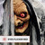 Haunted Hill Farm Life-Size Scary Poseable Talking Witch, Halloween Animatronic with Touch Activated Lights and Sound, Battery Operated Indoor or Covered Outdoor Halloween Decorations, Halloween Prop