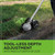 Greenworks 80V 8 in Cordless Electric Lawn Edger, Tool Only