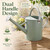 1 Gallon Metal Watering Can for Indoor Outdoor Plants, Cream Green