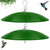 19.25-Inch Extra Large Squirrel Baffle,Hummingbird Feeder Shade Dome Cover, Bird Feeder Rain Guard, Hanging Squirrel Proof for Shepherd's Hook Outdoors (Green) 2 Pack