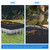 Lanathel 18 Ft x 33 Ft Oval Pool Leaf Net Cover, Fine Mesh Oval Above Ground Swimming Pool Leaf Net Cover, with Winch & Cable, Covers Size: 22 Ft x 37 Ft (Includes 4-feet Overlap), Black