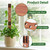 Wooden Extendable Plant Trellis for Potted Plants Indoor, 2 Sets