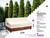 Finiboko 3-Seater Outdoor Sofa Cover, 76Wx32Dx31H inches Outdoor Furniture Covers Waterproof,100% Waterproof Heavy Duty Patio Furniture Covers,Beige&Brown Modern Style Outdoor Couch Cover