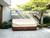 Finiboko 3-Seater Outdoor Sofa Cover, 76Wx32Dx31H inches Outdoor Furniture Covers Waterproof,100% Waterproof Heavy Duty Patio Furniture Covers,Beige&Brown Modern Style Outdoor Couch Cover