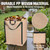 WORKPRO Heavy Duty 72-Gallon Reusable Yard Waste Bags, 3 Pack, Light Tan