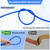 Pressure Power Washer Hose 50 FT x 1/4", Super Flexible Kink Resistant Car Washer Replacement with M22 Fittings & 3/8" Quick Connect Adapters for Ryobi Troy Bilt Flexzilla Greenworks & More, 4200PSI