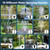Biling Solar Pond Filter for Small Pond, 8W Solar Water Fountain with 3600mAh Battery, Clean Water Creat Water Features for Outdoor Pond Water Feature, Work Stable in Daytime