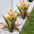 TOMBABY Huge Metal Agave Plants Outdoor Decoration Outdoor Garden Decorated with Flowers Mexican Yard Art Plant Garden Gift (Green 2 Pack)