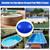 6ft Dia Pool Pillows, Pool Air Pillow,Pool Pillows for Above Ground Pools