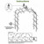 Thick Gothic Pointed Metal Garden Arch Rust-Proof for Climbing Vines Roses