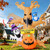 GOOSH 8 FT Halloween Inflatables Dead Tree Outdoor Decorations with Owl Ghosts and Pumpkins, Blow Up Yard Decorations with Built-in LED Lights for Outdoor Party Garden Lawn Decor (Movable)