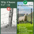 Metal Fence Posts for Wire Fencing,Heavy Duty U Post 3 FT Black