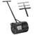 VEVOR Compost Spreader, 16.5" Wide Peat Moss Spreader with T Shaped Handle, 3 Heights Adjustable, Powder-Coated Steel Garden Peat Moss Roller, Heavy Duty Grass Seed Roller for Planting Seeding, Black