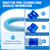 Zodiac 5-Pack 39-in Twist-Lock Replacement Pool Hose for MX6/MX8/X7/T3/T5