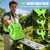 Supleap 2-in-1 600W 21V Battery-Operated Trimmer, Green