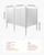 VEVOR Outdoor Privacy Screen 50in W x 50in H 3-Panel Air Conditioner Fence