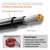 energeaster 10AWG 30 Feet Solar Extension Cable with Pair of Connectors