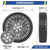 GICOOL 4 Pack HRR216K9VKAA Lawn Mower Wheels for Honda HRR216 HRS216 HRT216