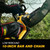 2-in-1 Cordless Pole Saw & Chainsaw, Compatible with Dewalt 20V Battery
