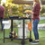 Yozoia Outdoor Grill Table for Blackstone Griddle, Grill Cart with Wheels