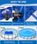 EPN Pool Pillows for Above Ground Pools, 4 x 15 Ft, Pool Winterizing Pillow