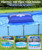 EPN Pool Pillows for Above Ground Pools, 4 x 15 Ft, Pool Winterizing Pillow