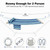 GAFETE 12ft 2 Person Hammock for Outside with Hardwood Spreader Bar