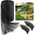 PACETAP 20 x 30 Ft Koi Pond Netting Kit, Heavy Duty Pond Netting Mesh Net Cover for Leaves, Protecting Koi Fish from Birds, Cats -Stakes Included