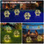Cootway Floating Pool Lights, 15 Inch Warm White Solar Pool Light that Float, IP68 Waterproof Inflatable Light Up Pool Balls, Float or Hang Solar Floating Lights for Pool Pond Wedding Party Decor-4PCS