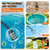 Cordless Pressure Washer, 900PSI Portable Power Washer with 6-in-1 Nozzle