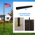 NELXINJO 20ft Telescopic Flag Pole for Outside House, Extra Thick Aluminum