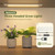 Bamworld Plant Stand with Grow Lights Large Plant Shelf Indoor Hanging Plants