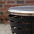 TIKI Patio & Celebration Tabletop Fire Pit Cover – 25.6" Durable Stainless Steel Lid – Weather-Resistant Outdoor Fire Pit Protection – Converts Fire Pit into Table – Patio & Backyard Accessory, Gold