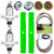 42 Inch Mower Deck Rebuild Kit for John Deere D100 D105 D110 D130 LA100 LA105 LA110 LA115 LA120 LA125 LA135 Parts Spindle GY21098 Blade GY20850 Idler Pulley GY20110 GY20067 GX20367 Belt GX20072