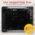 10 Pack Jumbo Rat Glue Traps, 11.8x9.84 Inch Mouse Boards for Snakes, Black