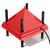 Chick Brooder Heater with Anti-Roost Cone & Constant Temp Red 10" x 10"