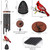 Memorial Wind Chimes for Loss of Loved One Cardinal Suncatcher Outdoor 36''