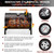 Joyfair Portable Charcoal Grill with Thermometer, Small BBQ Camping Grills