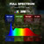 Barrina T1X3 Standing Grow Lights for Indoor Plant, 6FT 30W 5000K High PPFD