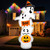 JOYIN Halloween Inflatable Ghost Outdoor Decorations, Giant Overlap Ghost Inflatable Decor with LEDs, Blow Up Yard Decorations for Halloween Party Garden Lawn Yard Decor
