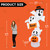 JOYIN Halloween Inflatable Ghost Outdoor Decorations, Giant Overlap Ghost Inflatable Decor with LEDs, Blow Up Yard Decorations for Halloween Party Garden Lawn Yard Decor