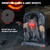 Halloween Animatronic Tombstone with Moving Skeleton - Sensor Activated Animated Scary Prop with Creepy Sound & Light-Up Eyes for Haunted House, Yard,Halloween Party Decor