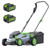 13 Inch Cordless Lawn Mower, 40V Electric Lawnmower for Garden/Patio/Yard