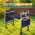TITIUNCLE Garden Kneeler and Seat, Foldable Heavy Duty w/Soft Kneeling Pad