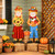 VCUTEKA Outdoor Fall Scarecrow Yard Decor, Thanksgiving Garden Stake