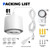 Barrina TR40 Hanging Plant Lights for Indoor Plant, 40W 5000K Full Spectrum